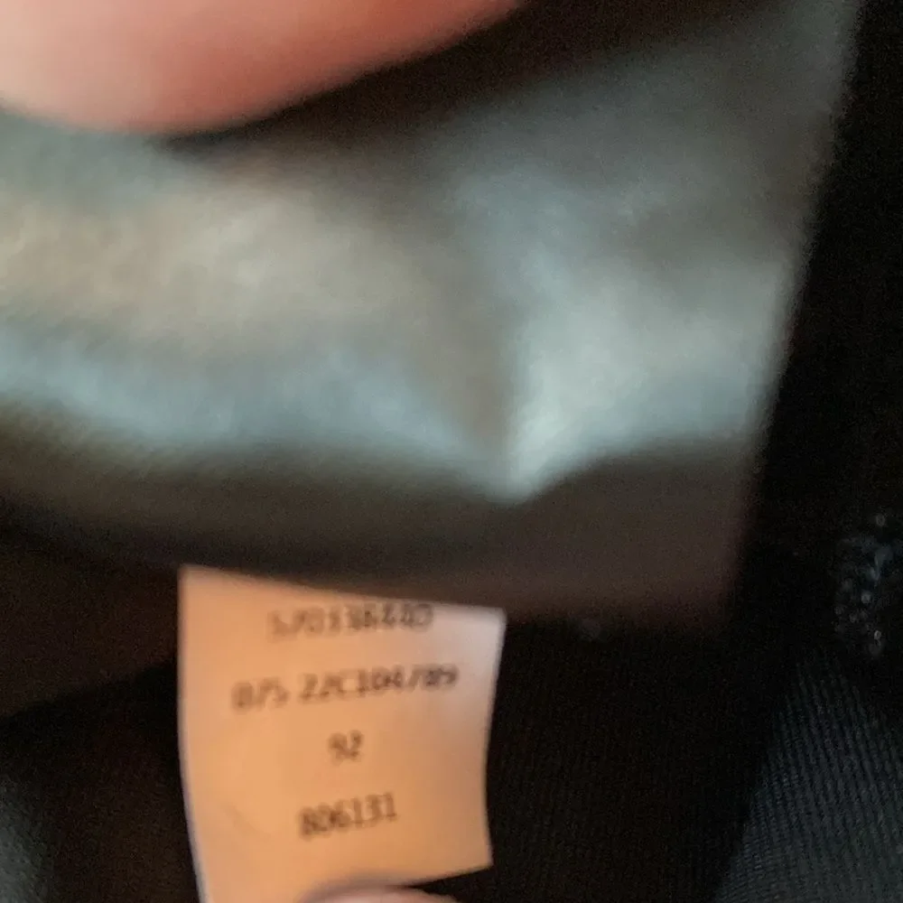 Chicos Womens Velvet V Neck Jumpsuit XXL Black Long Sleeve Wide Leg‎ Classy - Picture 14 of 14